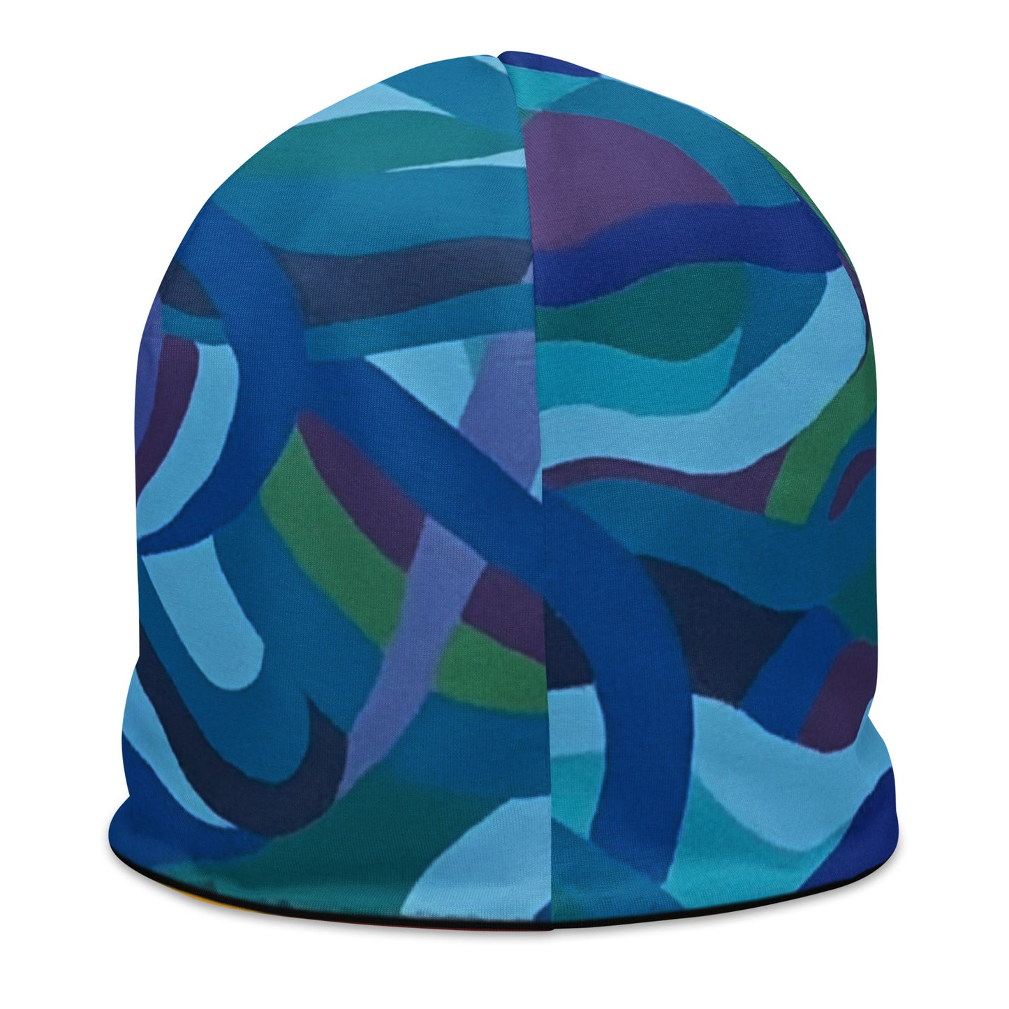 blue sea All-Over Print Beanie