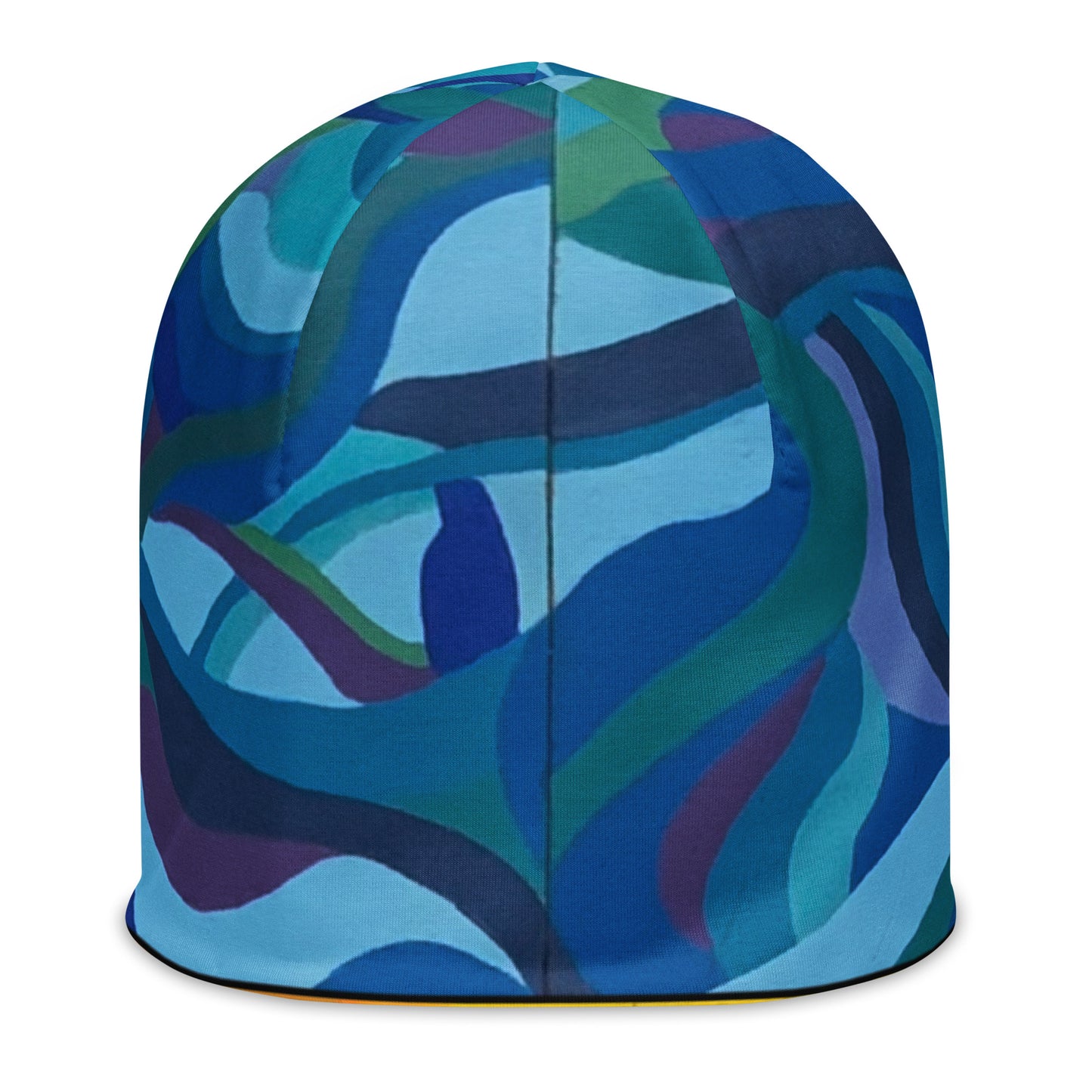 blue sea All-Over Print Beanie