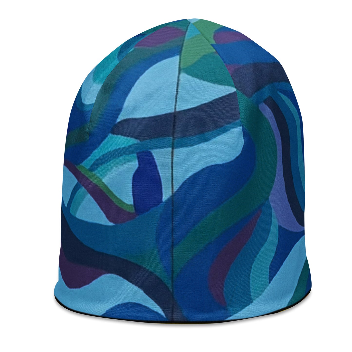 blue sea All-Over Print Beanie