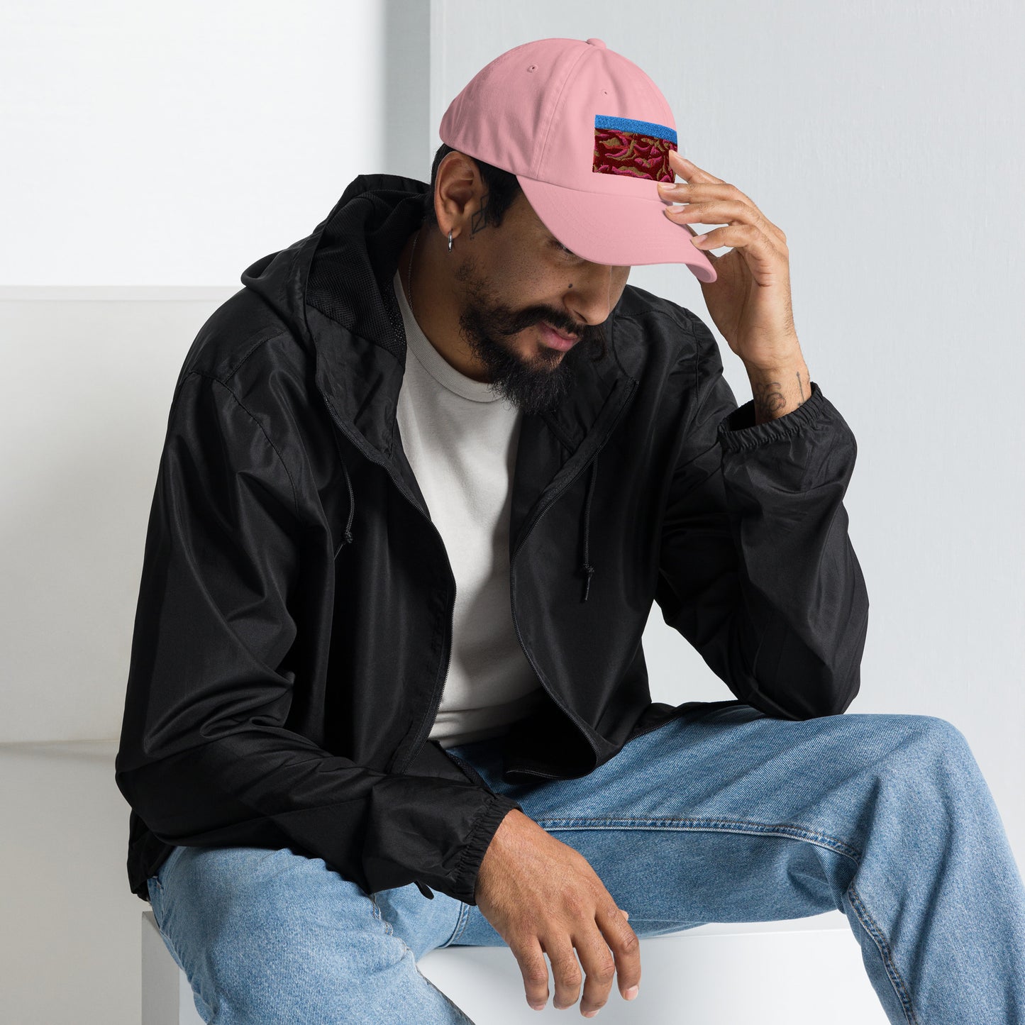 sea sunset Dad hat