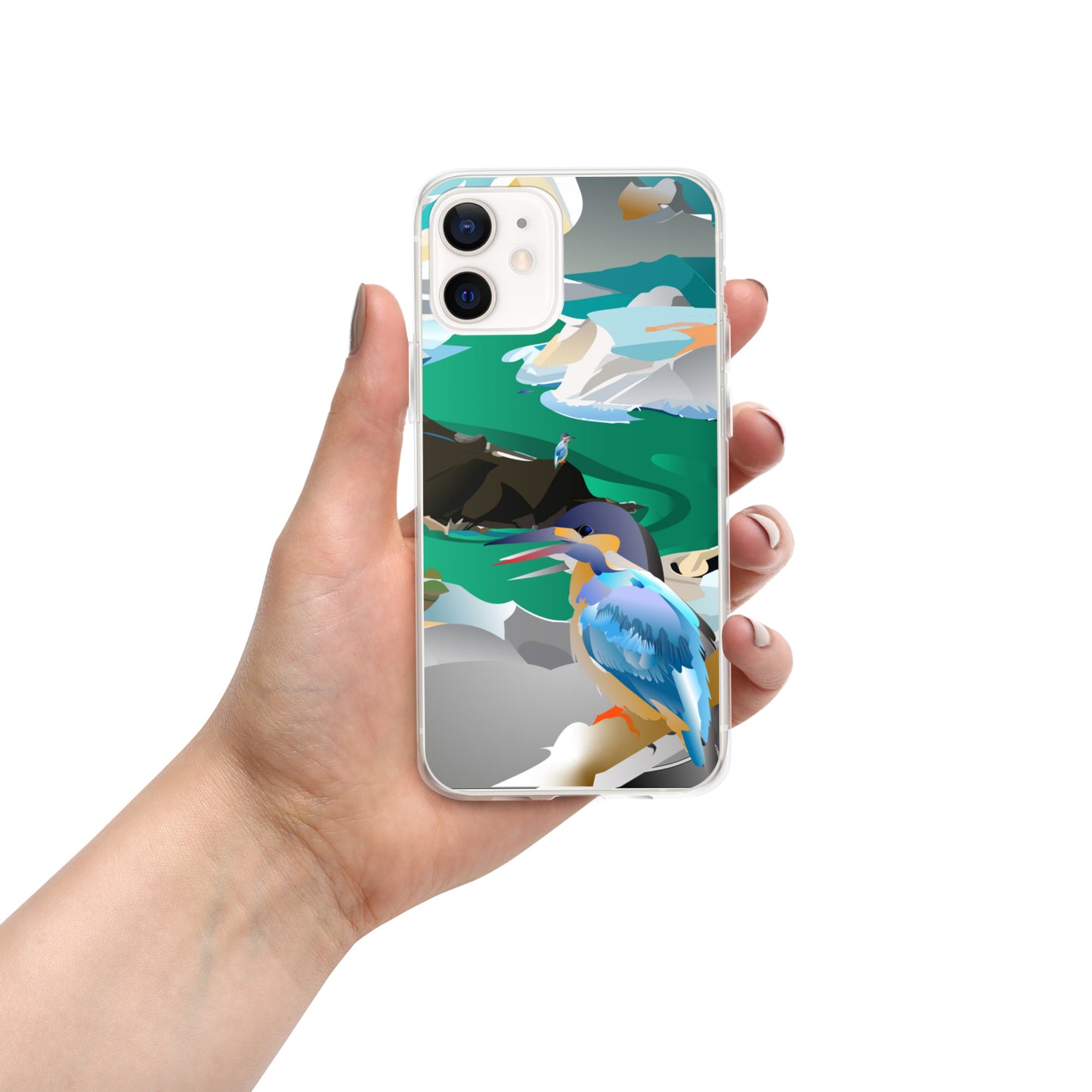 blue bird Clear Case for iPhone®