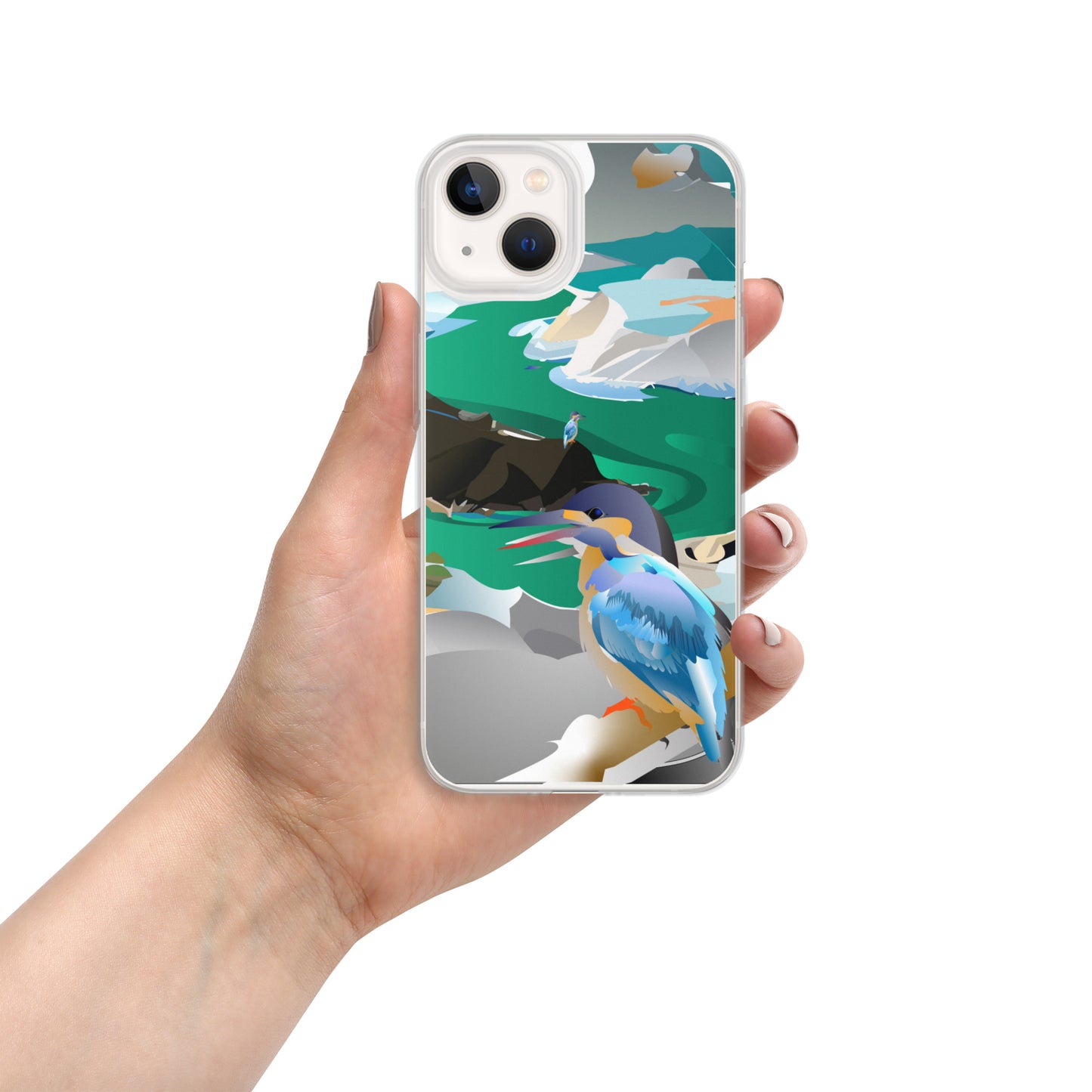 blue bird Clear Case for iPhone®