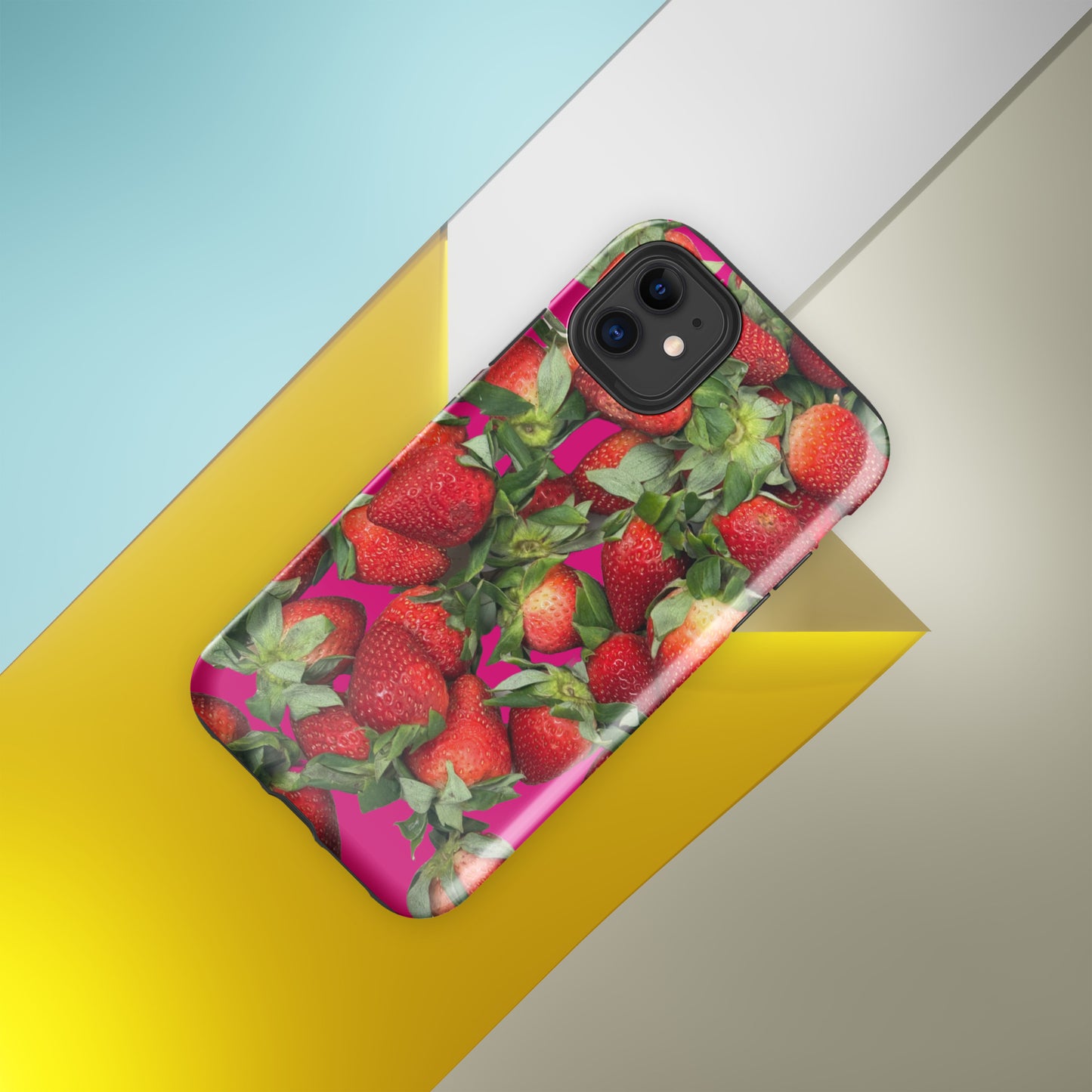 strawberries Tough Case for iPhone®