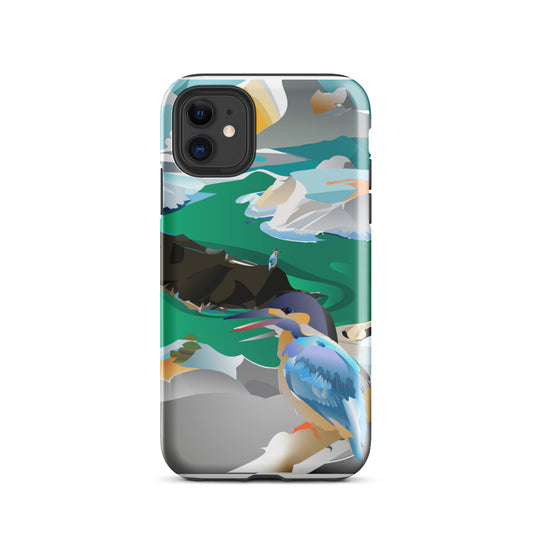 blue bird Tough Case for iPhone®