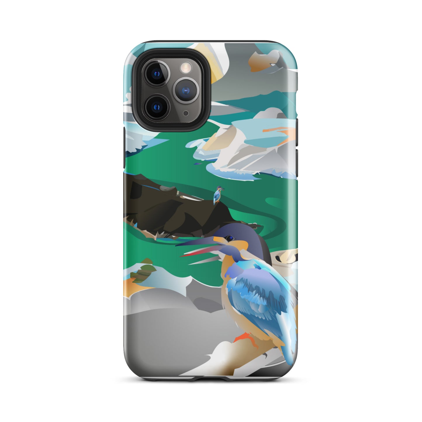 blue bird Tough Case for iPhone®