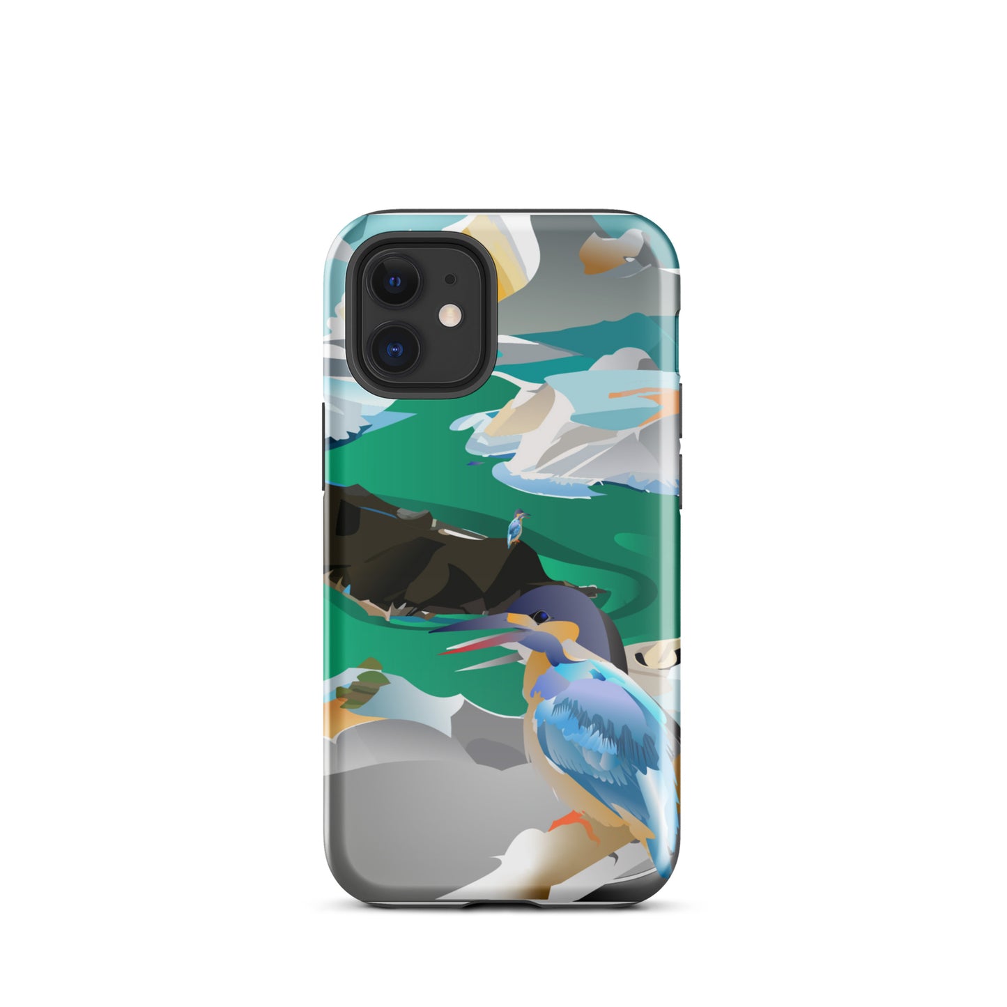 blue bird Tough Case for iPhone®