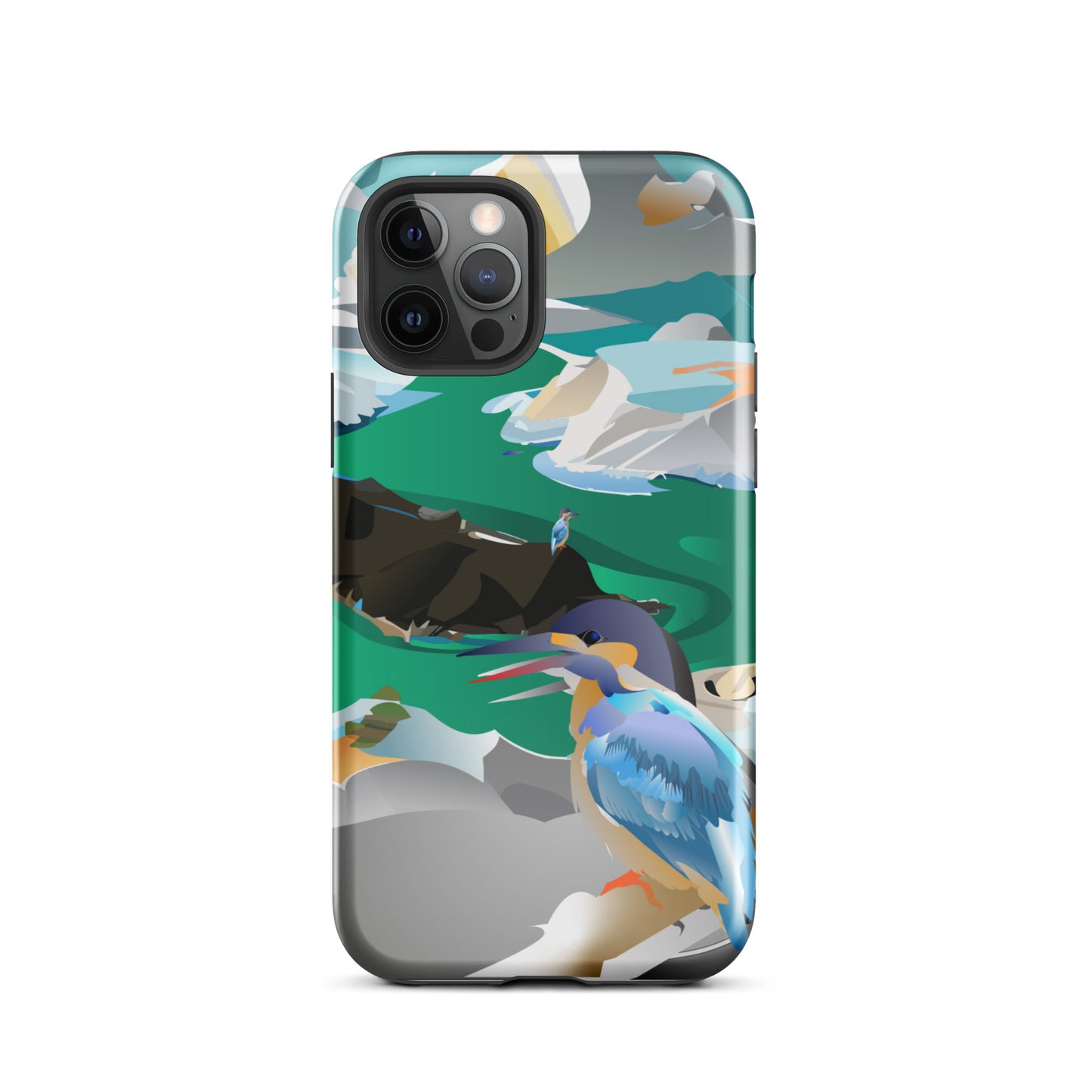 blue bird Tough Case for iPhone®