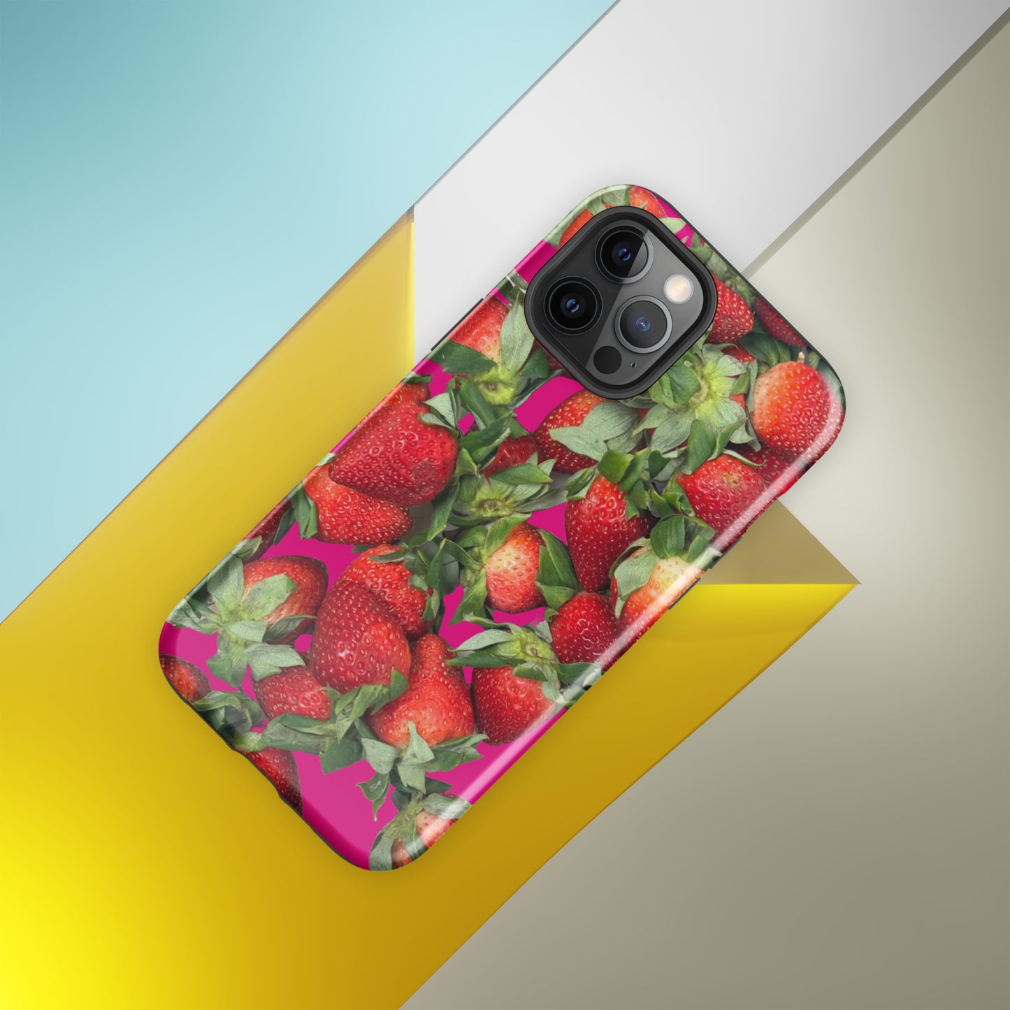 strawberries Tough Case for iPhone®