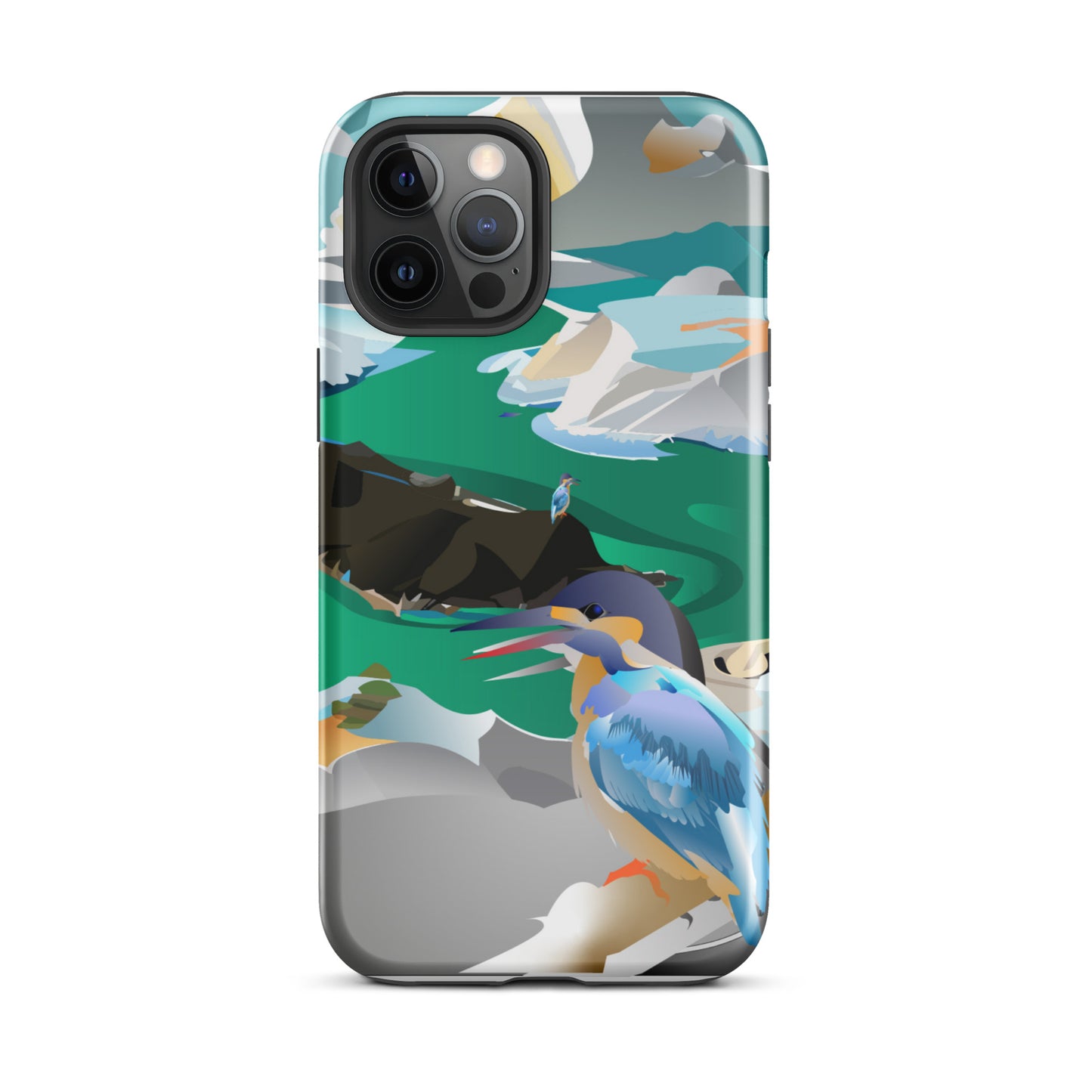 blue bird Tough Case for iPhone®