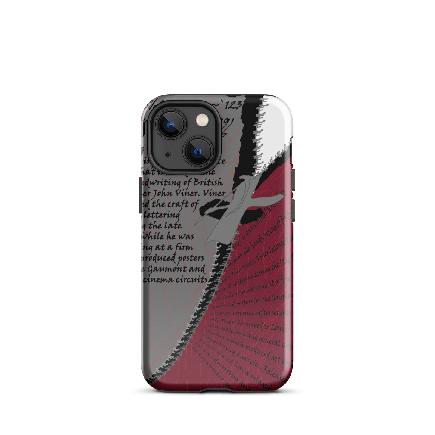 viner typeface case Tough Case for iPhone®