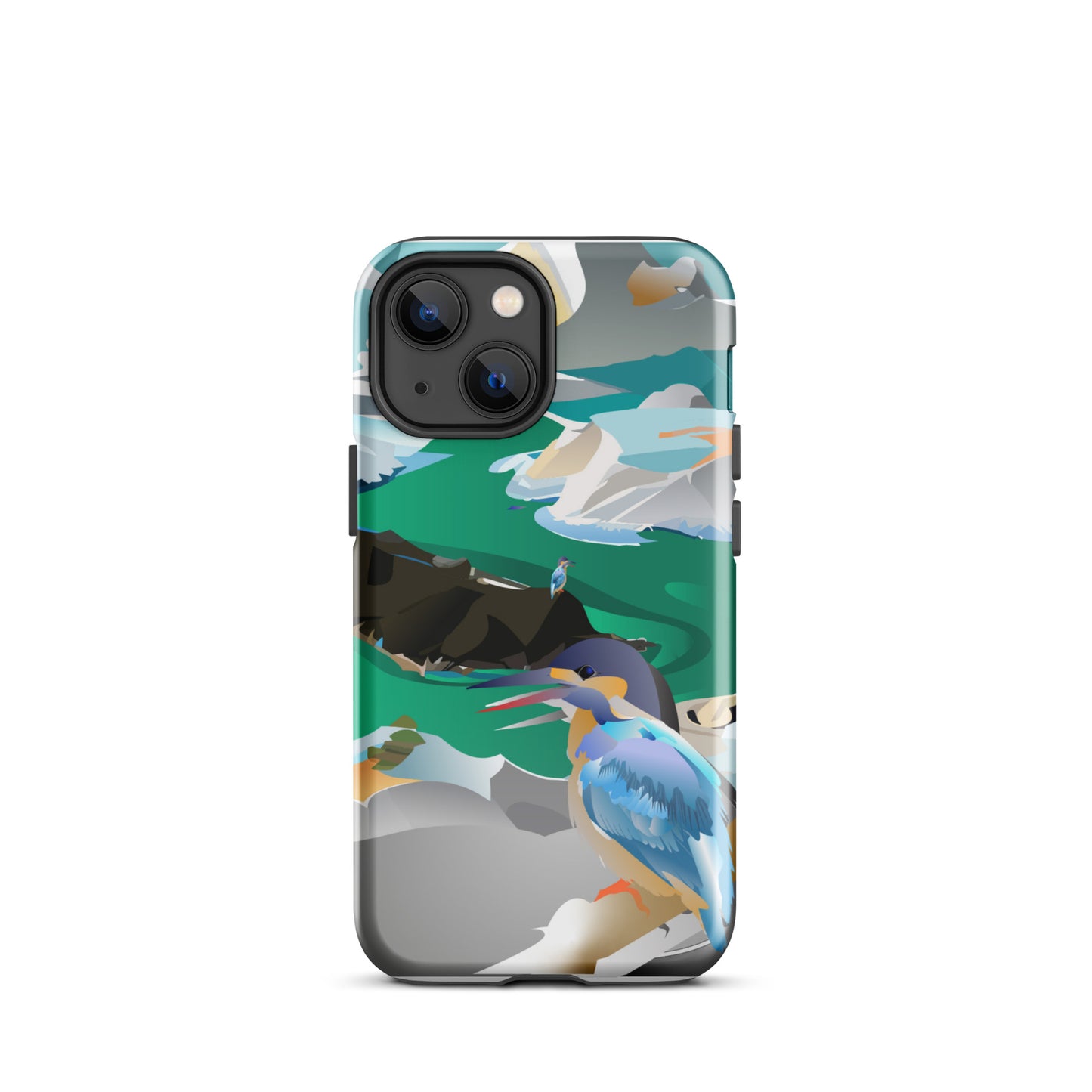 blue bird Tough Case for iPhone®