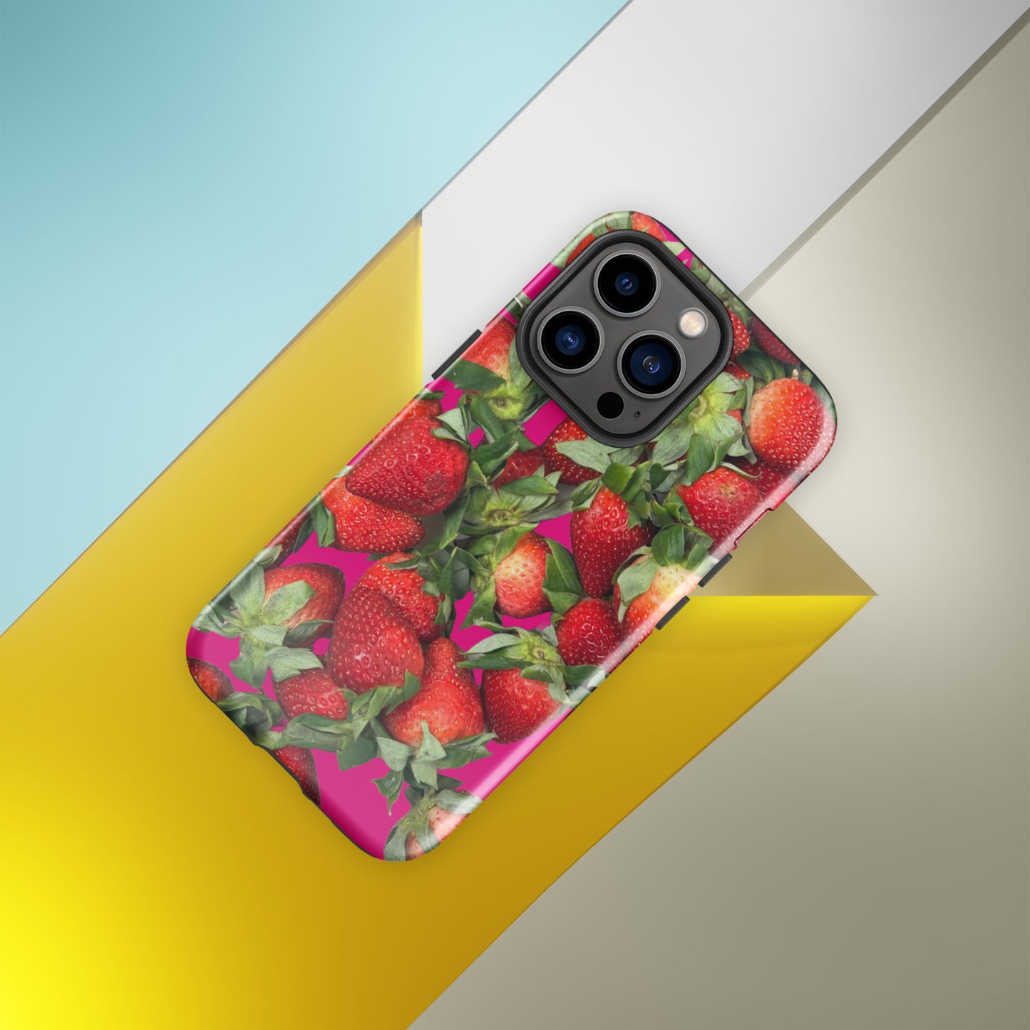 strawberries Tough Case for iPhone®