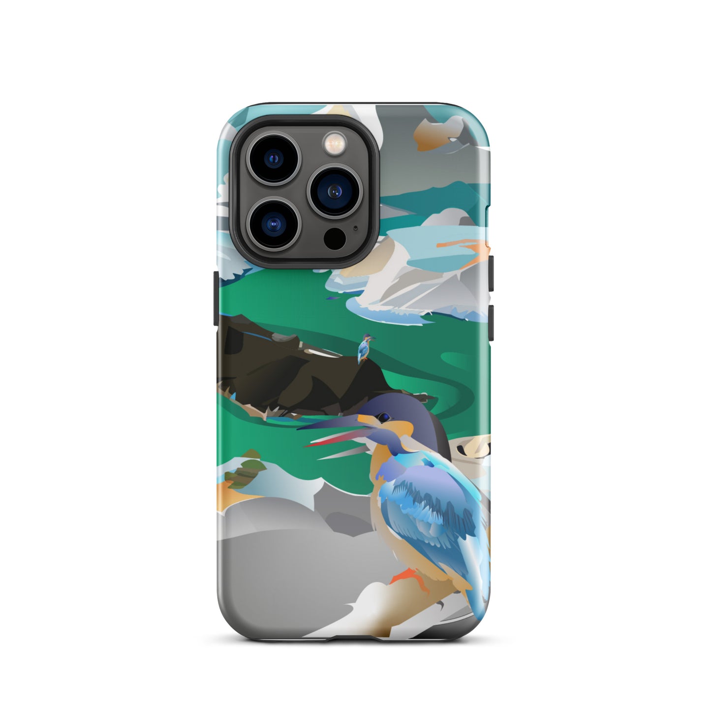 blue bird Tough Case for iPhone®