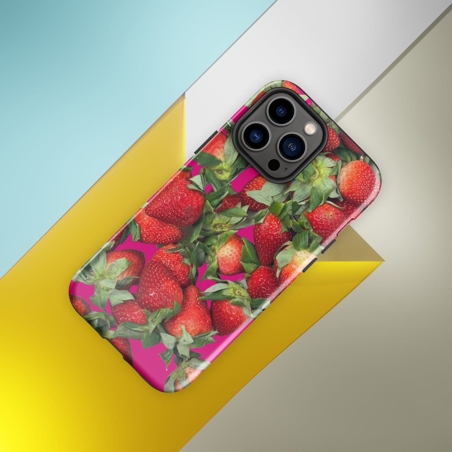 strawberries Tough Case for iPhone®