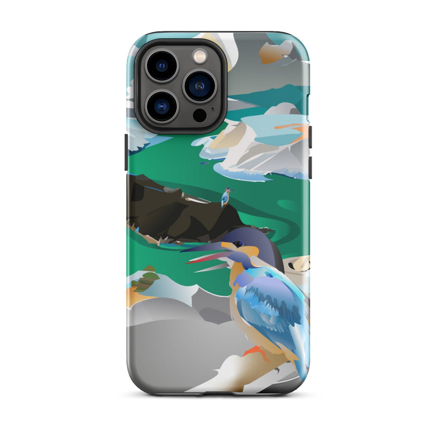 blue bird Tough Case for iPhone®