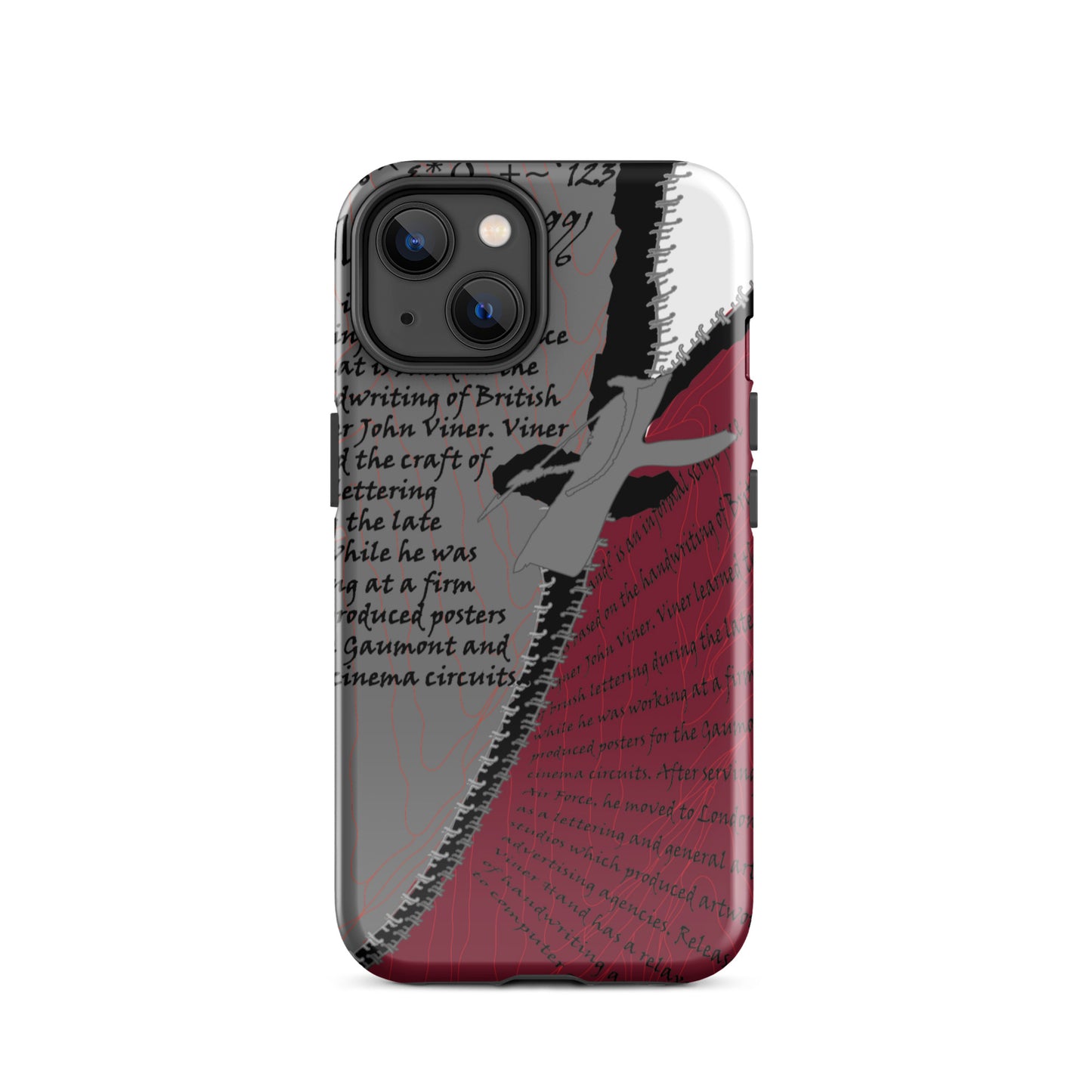 viner typeface case Tough Case for iPhone®