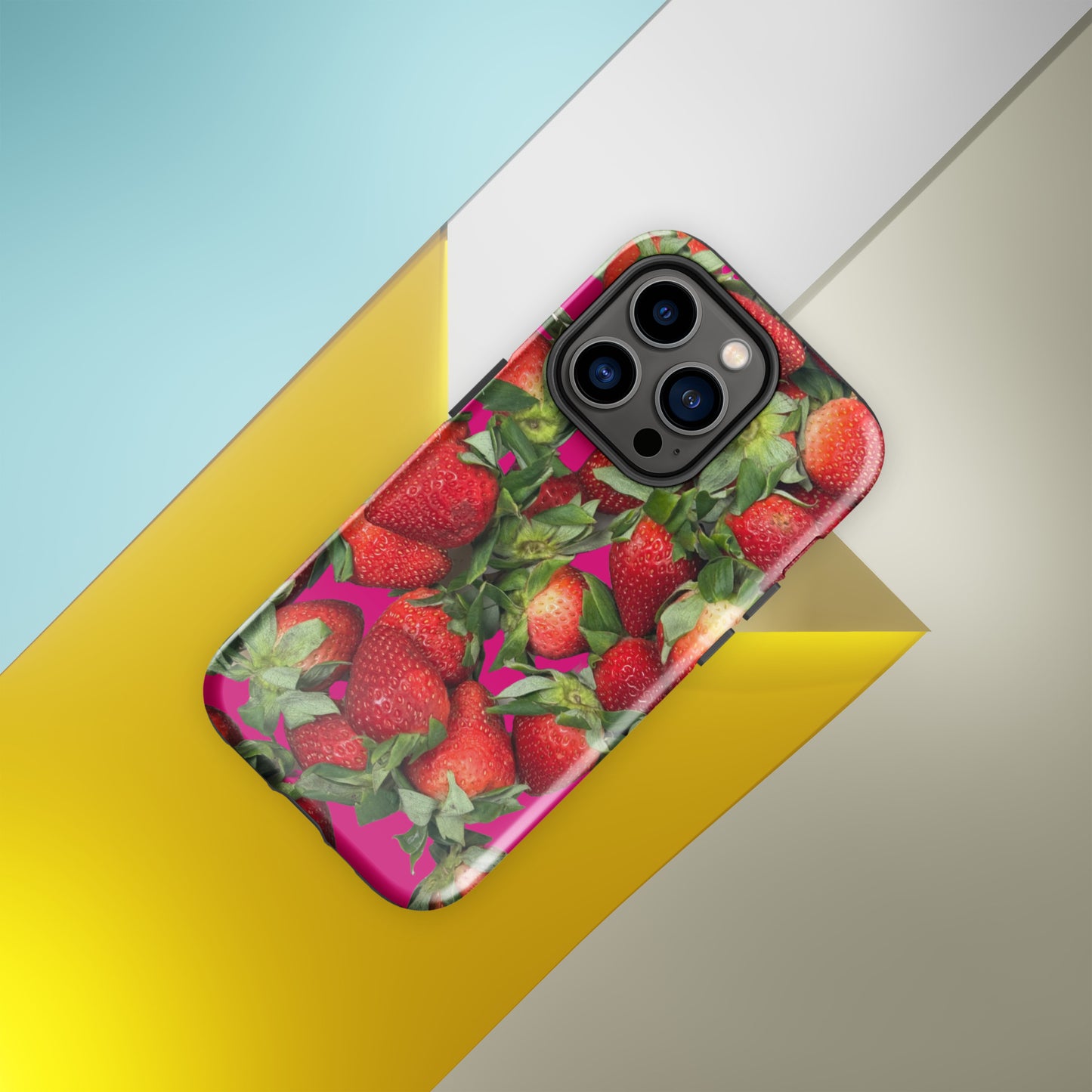 strawberries Tough Case for iPhone®