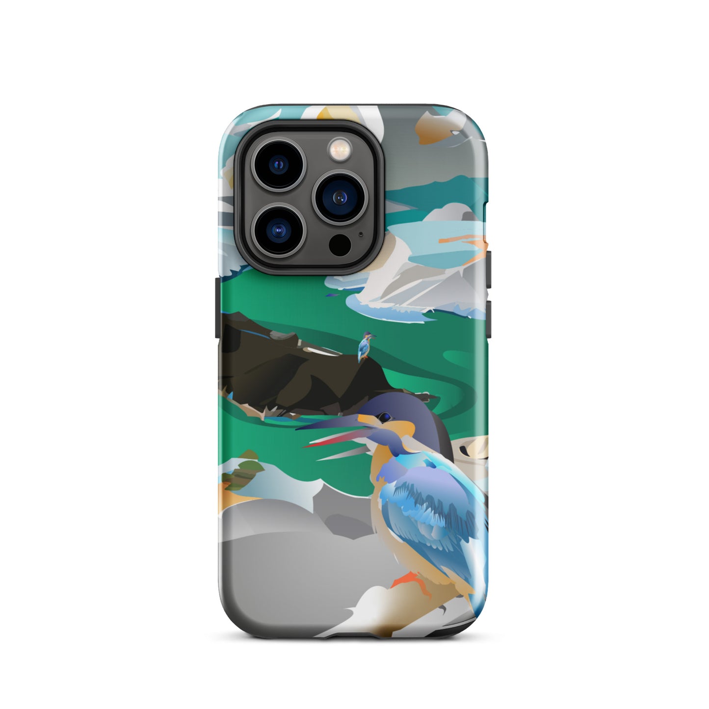 blue bird Tough Case for iPhone®