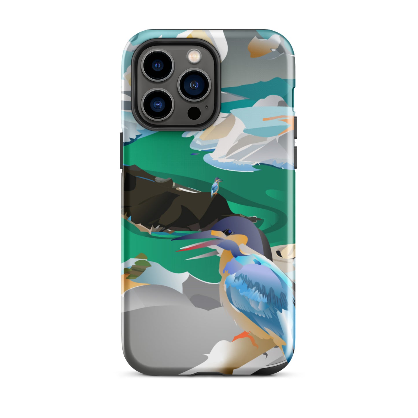 blue bird Tough Case for iPhone®