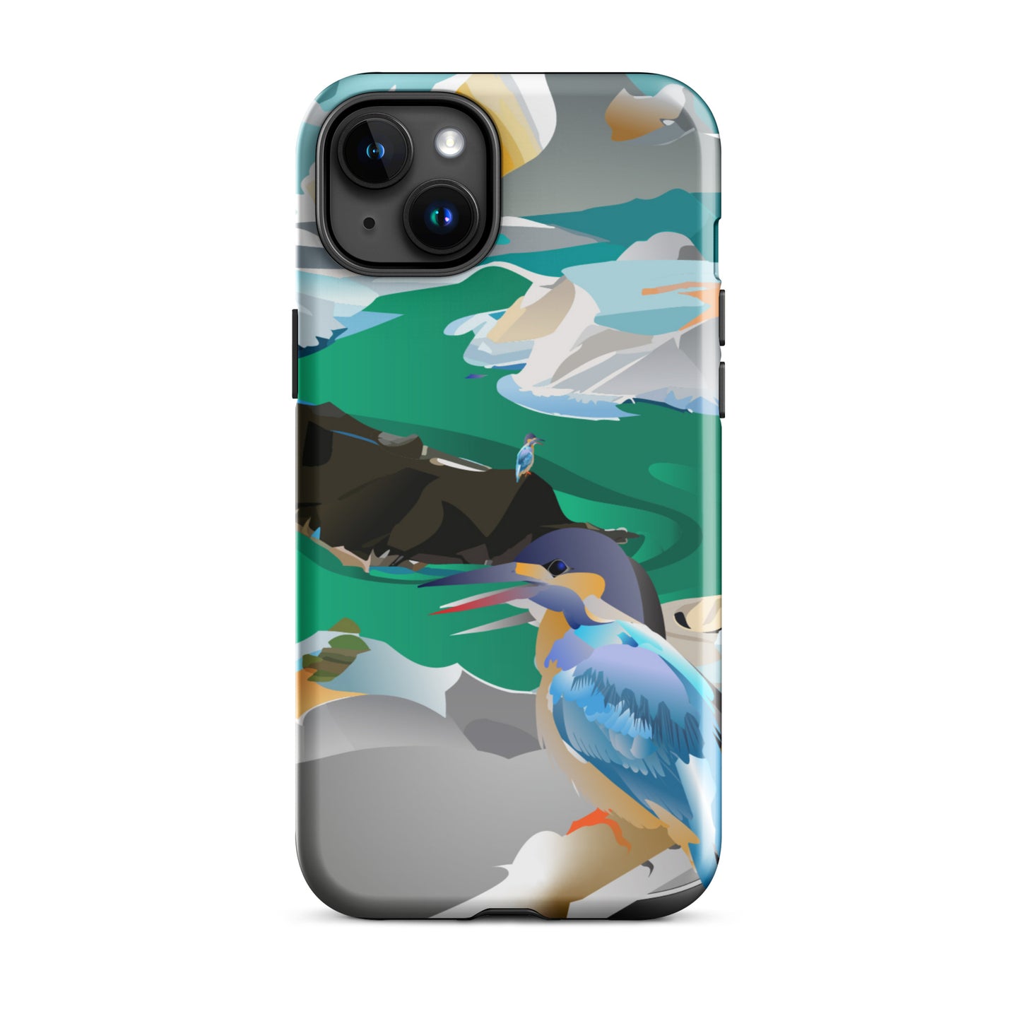 blue bird Tough Case for iPhone®