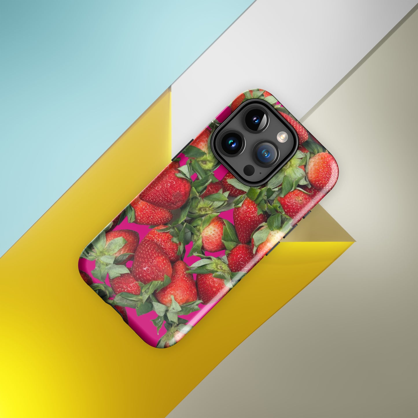 strawberries Tough Case for iPhone®