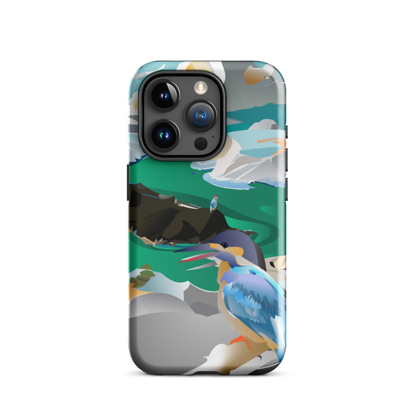 blue bird Tough Case for iPhone®