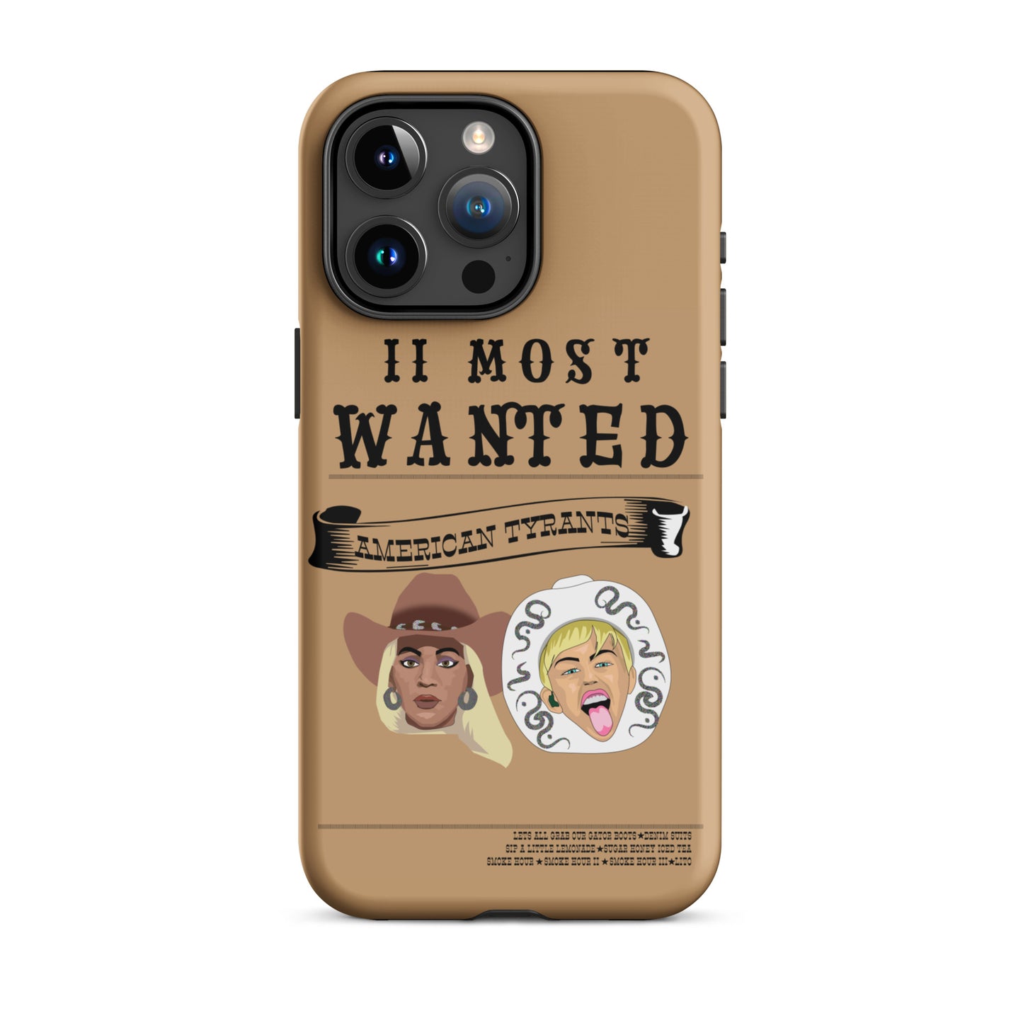 II MOST WANTED Tough Case for iPhone®