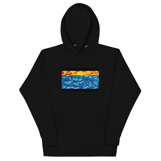 sea sunset Unisex Hoodie