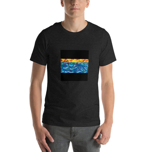 sea sunset Unisex t-shirt